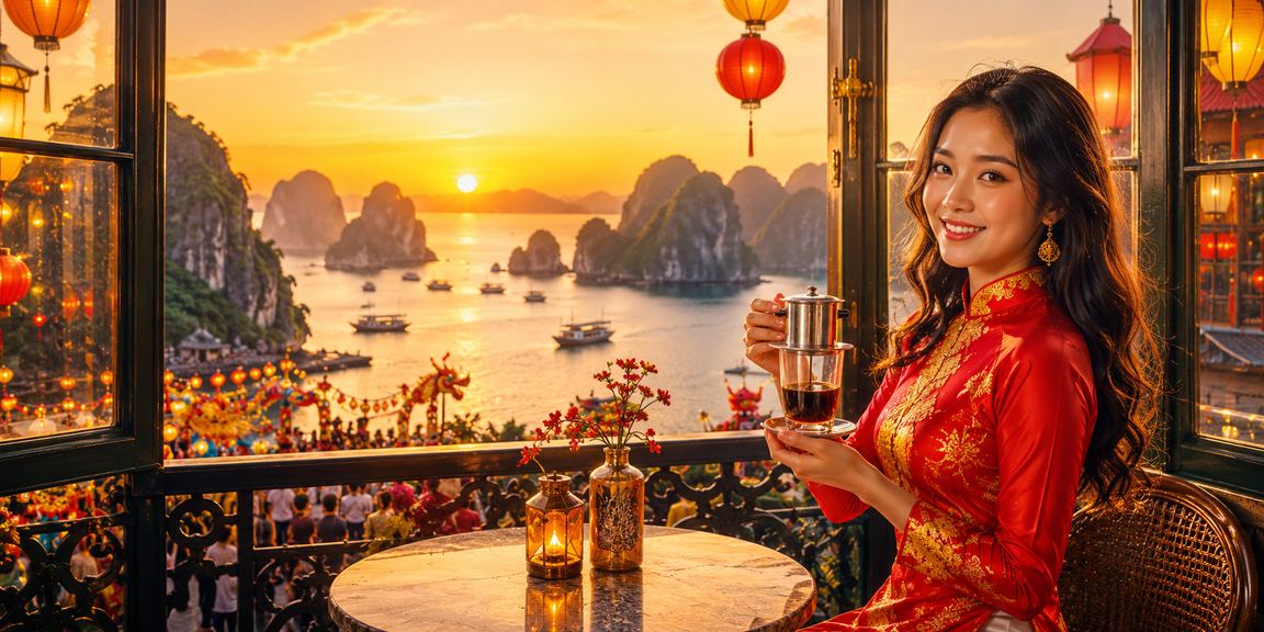 Người chơi nhận thưởng trên điện thoại tại Hạ Long
